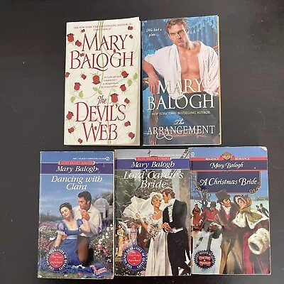 Mary Balogh Regency Romance PB Books Lot Of 6 • $5.99