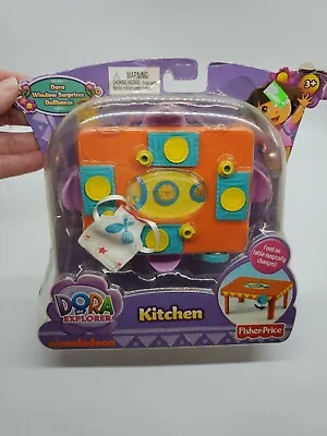 Dora The Explorer Window Surprises Dollhouse Kitchen Set Fisher Price 2010 • $19.90