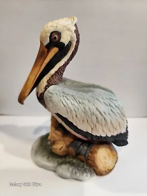 Lefton Pelican Bisque Handpainted Vintage Figurine  • $12.47