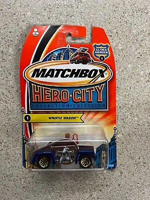 MATCHBOX 2003 HERO CITY #1 WHISTLE WAGON Diecast Car New • $7.99