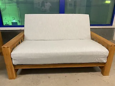 £750 • Buy Futon Company Oak Vienna 2 Seater Sofa Bed