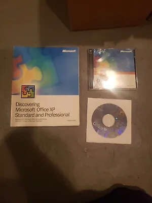 Microsoft Office XP Professional Version 2002 With Book And Interactive Training • $15