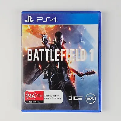 Battlefield 1 (PlayStation 4 2016) | VGC | Free AU Postage • $9.95