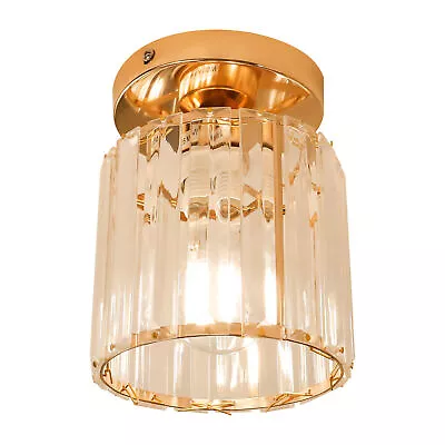 K9 Crystal Ceiling Light Flush Mount Pendant Lamp Chandelier Lighting Fixture • $15.69