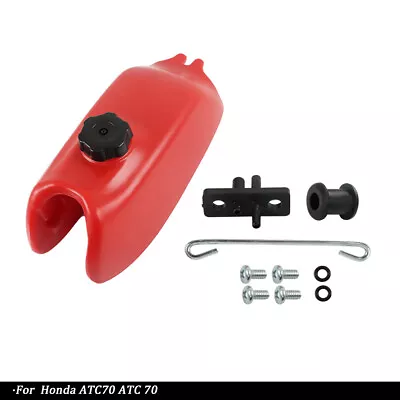 For Honda ATC70 ATC 70 1972-1985 Plastic Fuel Tank & Gas Cap Red NEW • $60.75