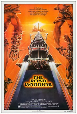 Mad Max - Road Warrior - Movie Poster - US Version #2 - Mel Gibson • $16.99