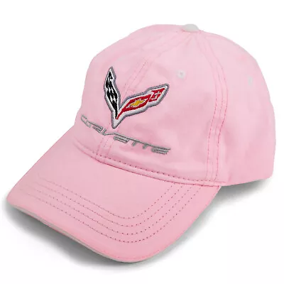 Chevrolet Corvette C7 Pink Hat Cap - Shipped In A BOX - 2014-2019 • $20.95