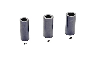 $13.95 • Buy 100 AFW Single Leader Sleeves - Made In USA Black Compression Crimp - [M49]