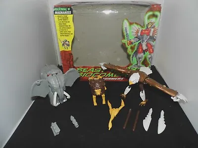 £46 • Buy Vintage Transformers Beast Wars Magnaboss Combiner Complete With Box