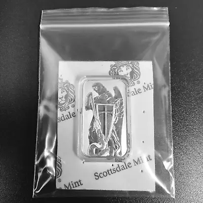 Archangel Michael 1oz Pure .999 Silver Bar In Mint Capsule & Sealed Card * NEW * • £40.95