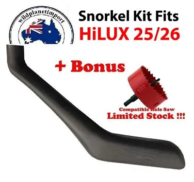 Snorkel Kit For Toyota HiLux 2005-2015 25 26 Series + Hole Saw N70 • $96.90