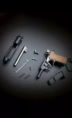 1/3 High Quality Metal Keychain Of Popular Model  Toy Gun Miniature Alloy Pistol • $19.49