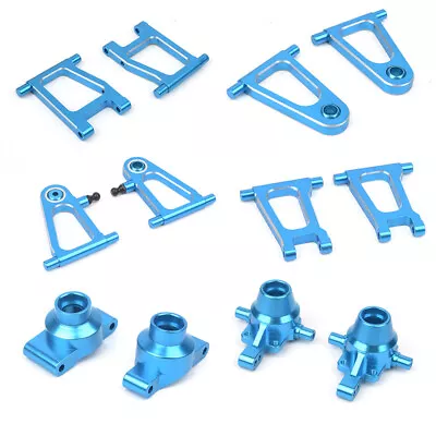 Aluminum Front Rear Arm Upright Knuckle For Tamiya TT01 TT01E Chassis Upgrades • £14.28