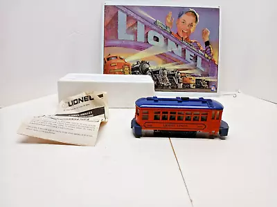 Lionel O Gauge  Lionel Lines No. 6-8690 Trolley Car  Tested And Works • $13.50