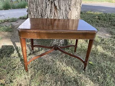 Vintage Antique Mid Century Mersman End Side Entry Table With Drawer MCM • $249.95