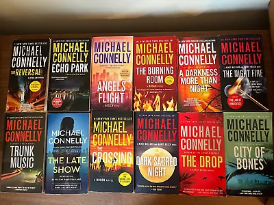 12 Of Michael Connelly's Bestsellers - FREE SHIPPING!! • $32.99
