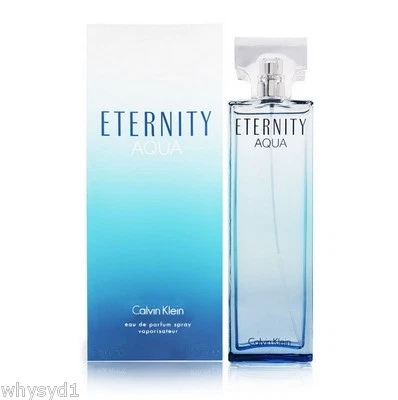 CALVIN KLEIN ETERNITY AUQA 100ml EDP WOMENs Perfume Spray • $280
