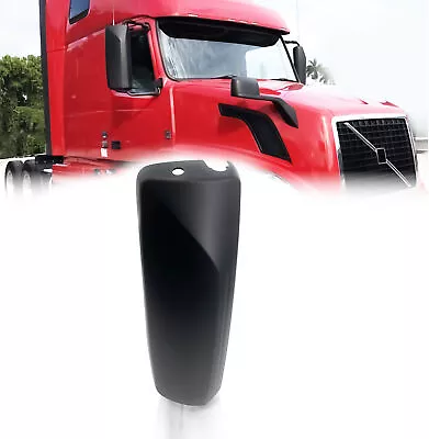 Door Mirror Matte Black Cover Curved Back Passenger RH Side 2004-2018 Volvo VNL • $39.99