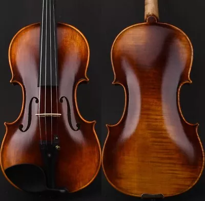 M20 Pro Master Antique/Old Stradivari Style Violin 4/4 European Wood Clear Sound • $0.99