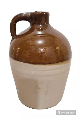 2 Tone Macomb Pottery Co Jug 5in Tall Great Condition • $29.99