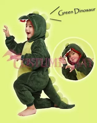 Dinosaur Animal Onesie Kigurumi Pajamas Unisex Pyjamas Sleepwear Cosplay Costume • $26.95