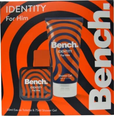 Bench Identity Gift Set For Him Man Men Eau De Toilette & Shower Gel  BRAND NEW • £8.99