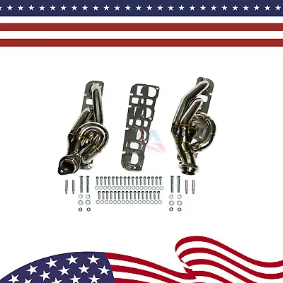 Exhaust Shorty Headers For Hemi Dodge Ram 1500 2500 3500 5.7L V8 2003-2008 • $250.99