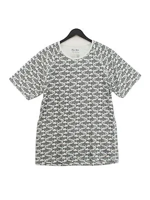 Blend Men's T-Shirt XL Grey Animal Print 100% Cotton Basic • $18.03