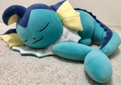 Vaporeon Pokemon Center Suyasuya Sleeping Plush Doll Stuffed Toy • $144.88