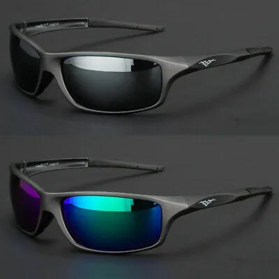 $12.98 • Buy NEW Polarized Men Sport Sunglasses Driving Pilot Fishing Eyewear Wrap Glasses US
