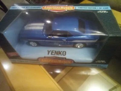 1969 Yenko Camaro 1:18 Scale Blue #1 In Ten Car Series Never Out Of Box 1996 • $89