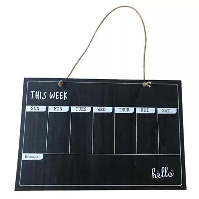 Week Planner Board Weekly Wall Calendar Dry Erase Weekly Planner Board • $10.60