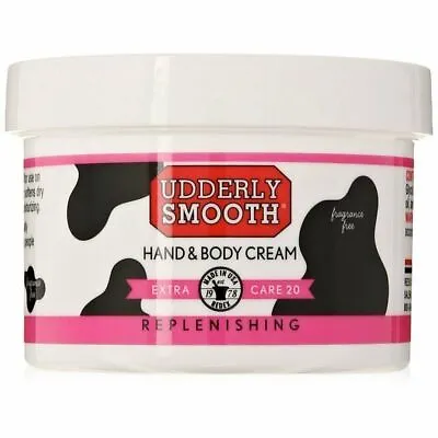 Udderly Smooth Extra Care Hand & Body Cream Repleneshing Unscented 8 Oz 3 Pack • $41.95