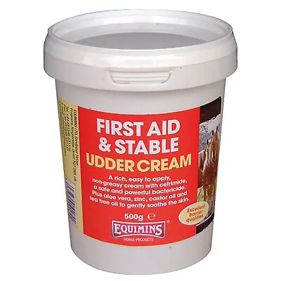 Equimins Udder Cream Horses Water Baesed Non Greasy Soft Easy To Apply 500g Tub • £11.59