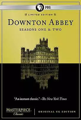 Masterpiece Classic: Downton Abbey - Seasons One  Two (DVD 2012 6-Disc Set... • $2