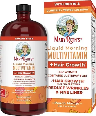 MaryRuth's Multivitamin Multimineral Supplement For Women + Hair Growth Vitamins • $58.40