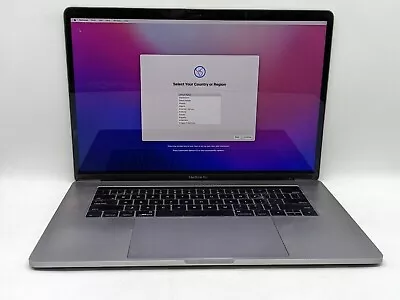 Apple MacBook Pro 15  2017 A1707 - Cracked Screen Loose S Key - 90% Battery • $329.99