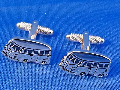 £25 • Buy Vintage V.W. Volkswagen T2 Camper Van Dormobile  Cufflinks