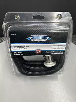 Shoreline Marine Bilge Pump Plumbing Kit With 3/4 Inch X 5 Feet Hose Accessory.. • $5.99