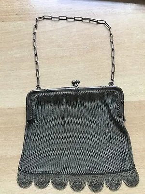 VINTAGE CHAINMAIL BAG-Purse Used • £20