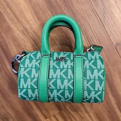 Michael Kors Womens Micro Duffle Keyfob/Keychain Bag • $50