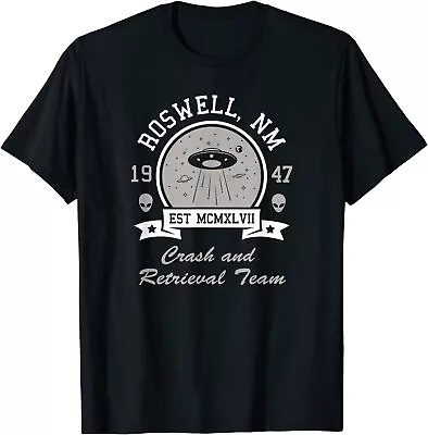 NEW LIMITED Roswell UFO New Mexico Crash And Retrieval Funny T-Shirt • $18.99