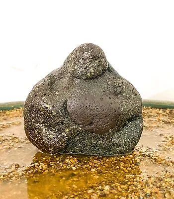 Natural Polished Viewing Stone Suiseki (Japanese Art) - Buddha Figure • $55