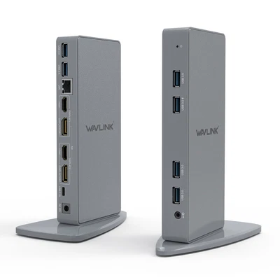 £134.39 • Buy Wavlink USB C Ultra 5K Dual 4K HD Universal Docking Station W/ HDMI DisplayPort