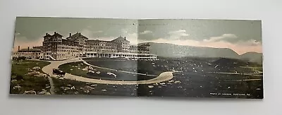 BIFOLD Vintage Postcard The Mount Washington Hotel Bretton Woods White Mts. NH • $11.90