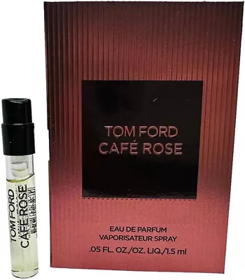 Tom Ford CAFE ROSE EDP 1.5mL Travel Sample NEW Women's Perfume Fragrance • $25