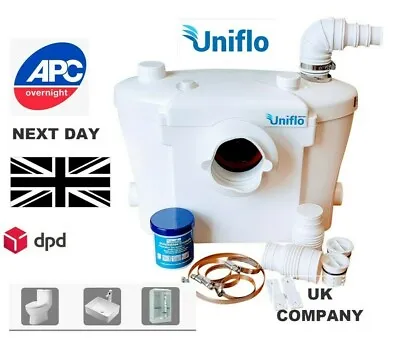 Saniflo Alternative Macerator Pump 22 32 Mm Discharge WC Shower & Basin • £185