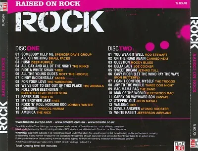 £4.74 • Buy Time-Life Rock Classics - Raised On Rock (2 Cds) CD Music 