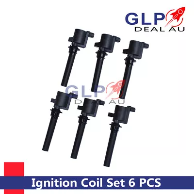 6 Pack Ignition Coil For Mazda Tribute MPV 3.0 Ford Escape BA ZA ZB EP 3.0L V6 • $50.15