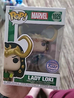 Lady Loki Funko Pop Vinyl Pop In A Box Exclusive Special Edition Marvel Avengers • £15
